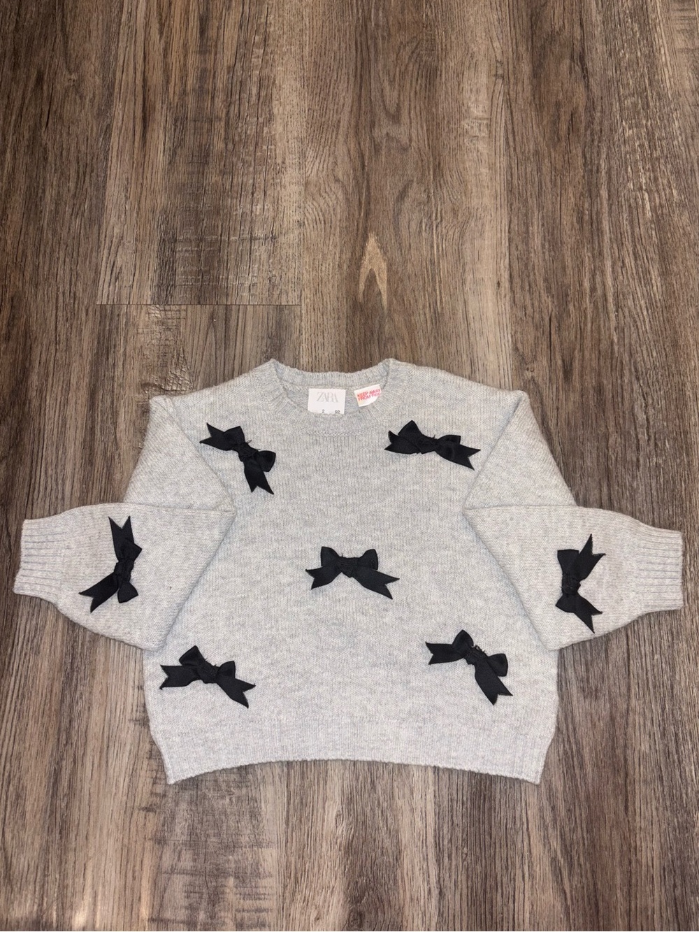 USED Toddler Bow Sweater
